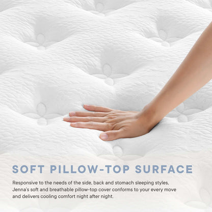 Jenna Innerspring and Foam Mattress by Modway