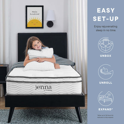 Jenna Innerspring and Foam Mattress by Modway