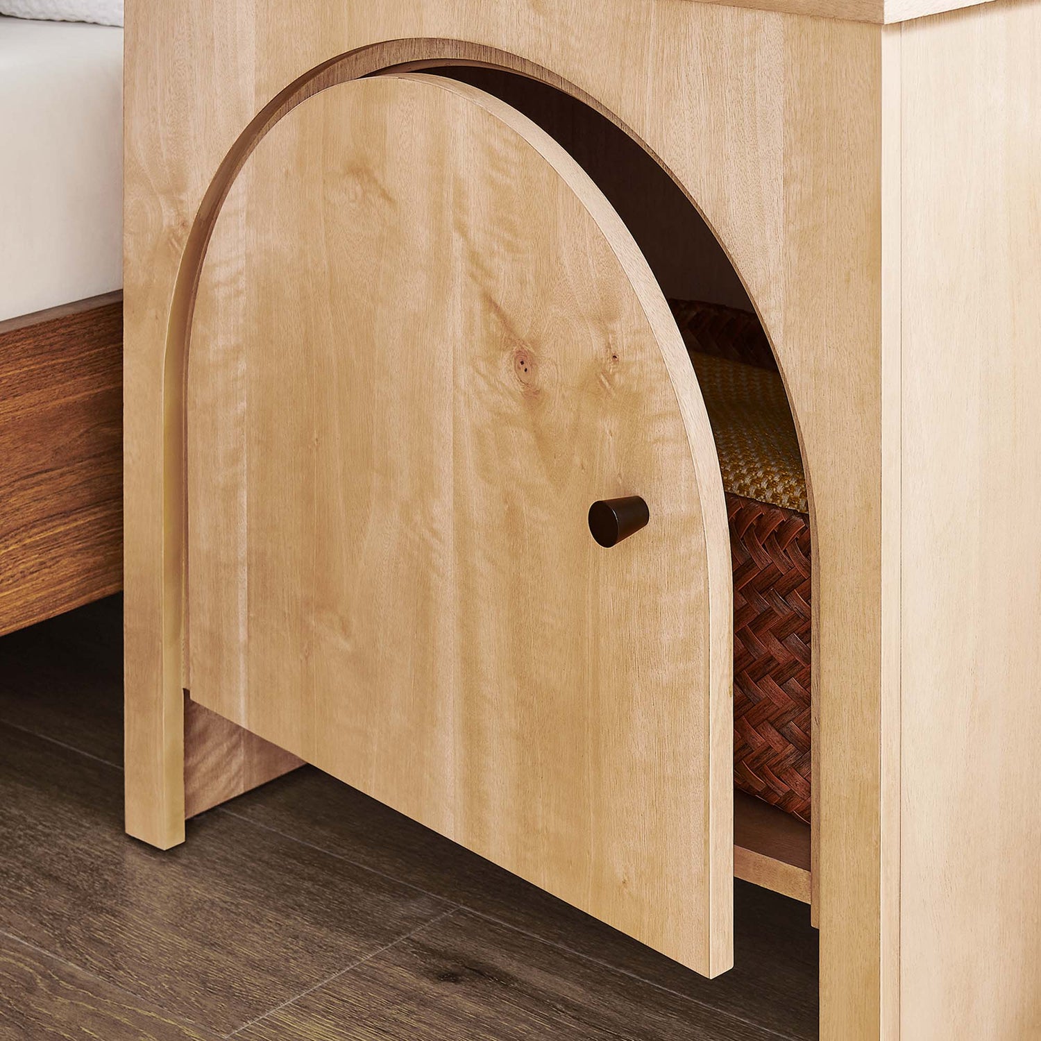 Appia Arched Door Nightstand By HouseBean