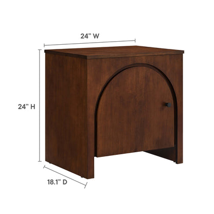 Appia Arched Door Nightstand By HouseBean