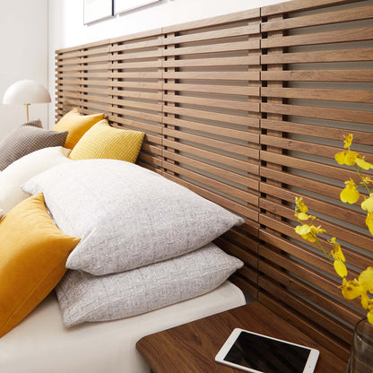 Render Wall Mount Headboard and Modern Nightstands by Modway
