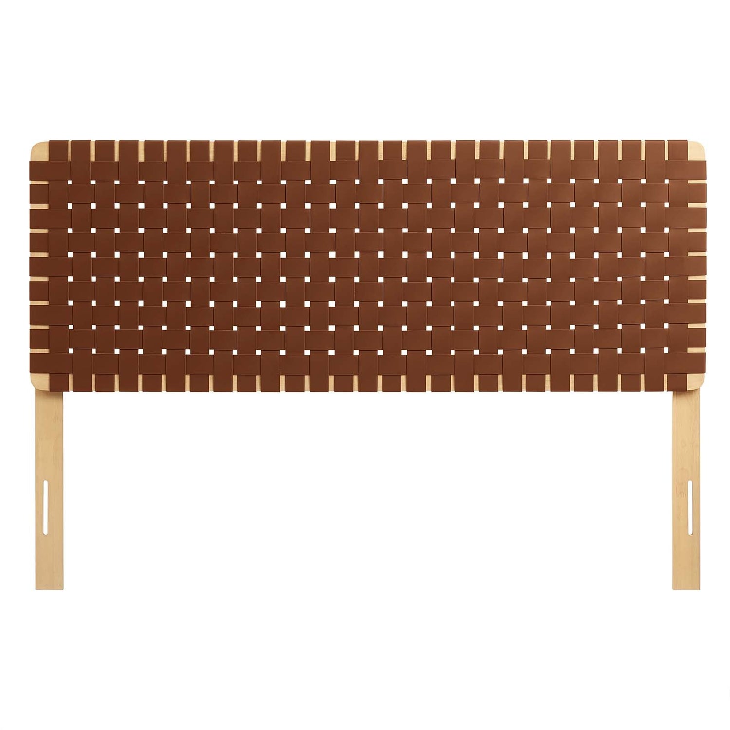 Sparta Woven Vegan Leather Headboard By HouseBean