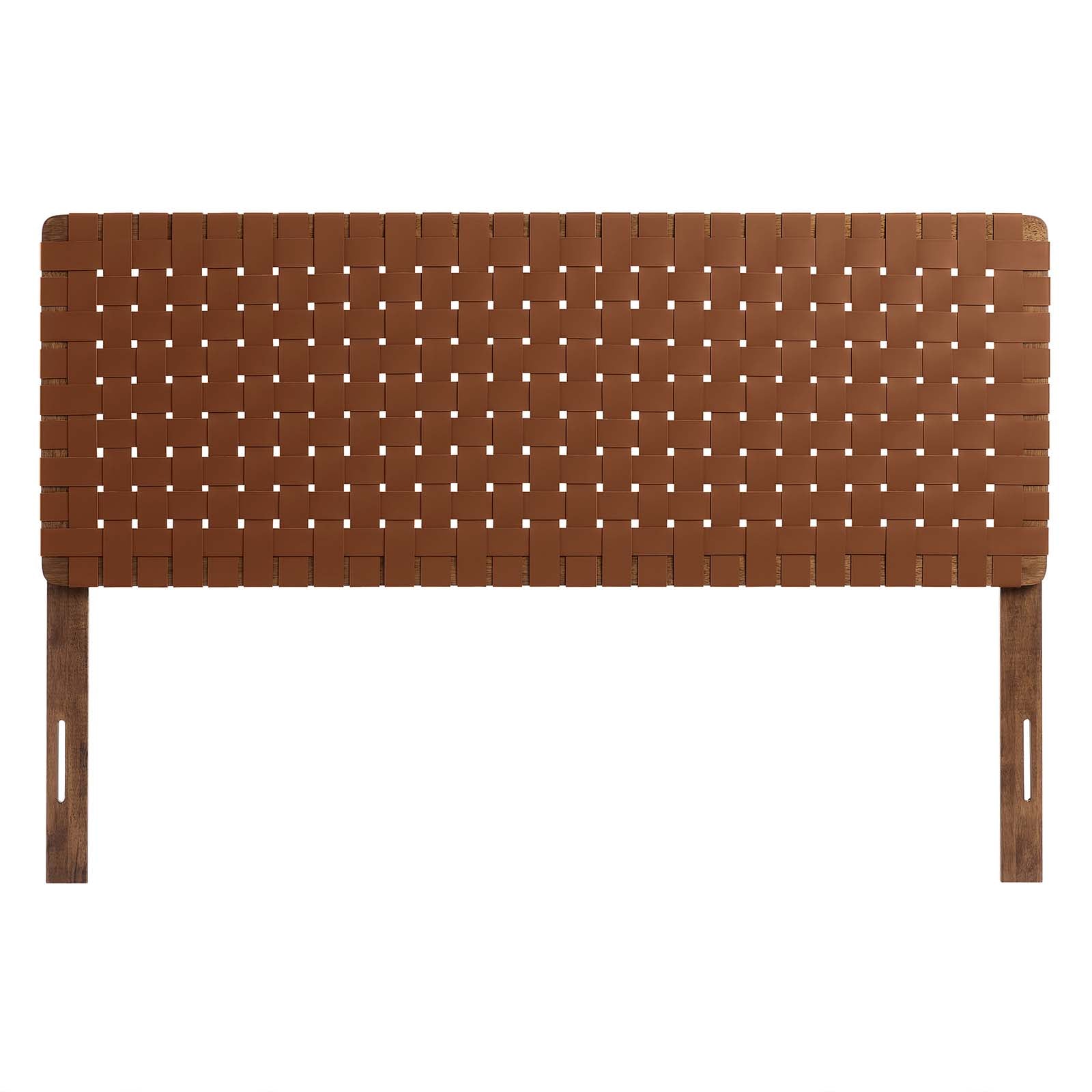 Sparta Woven Vegan Leather Headboard By HouseBean