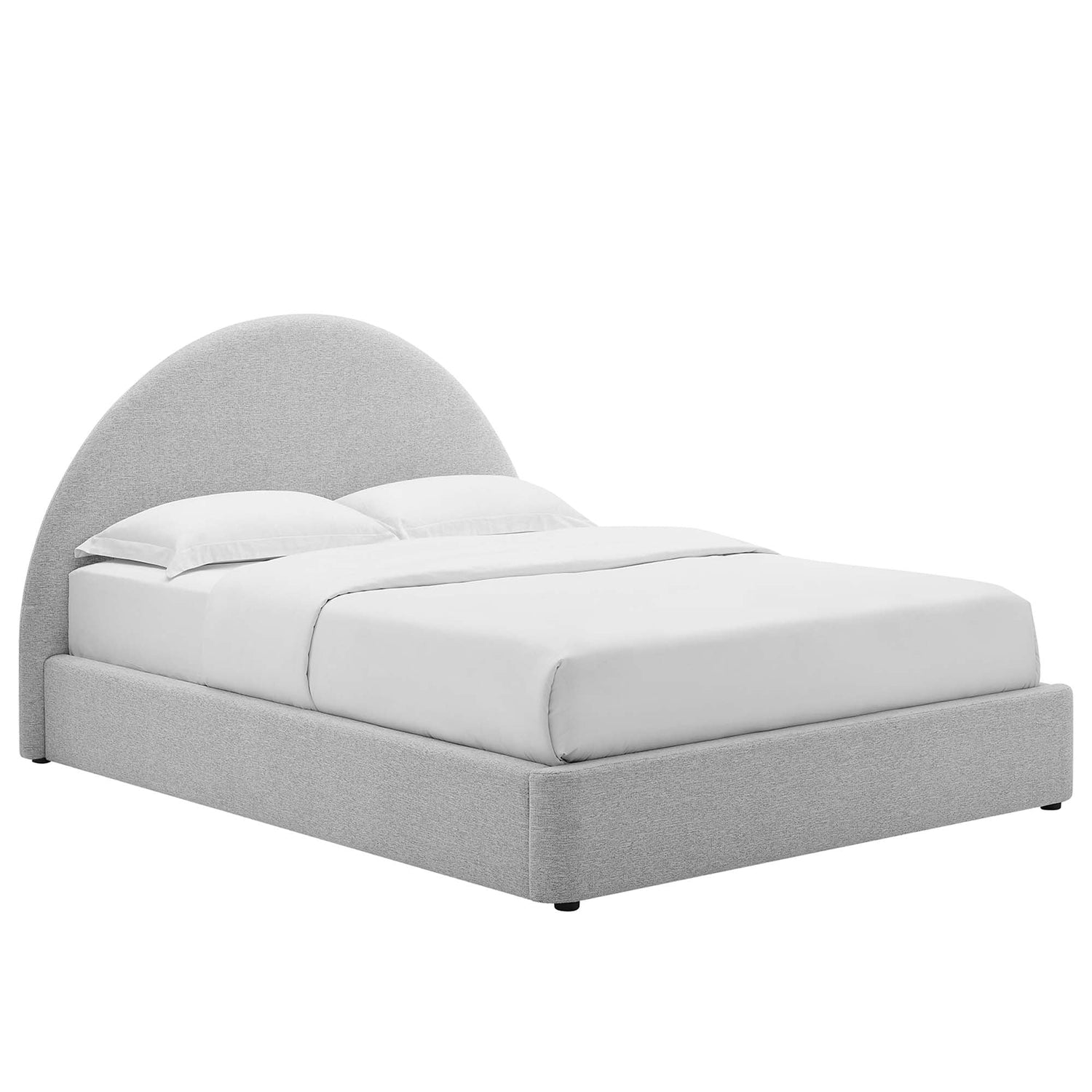 Heathered Weave Light Gray / Queen