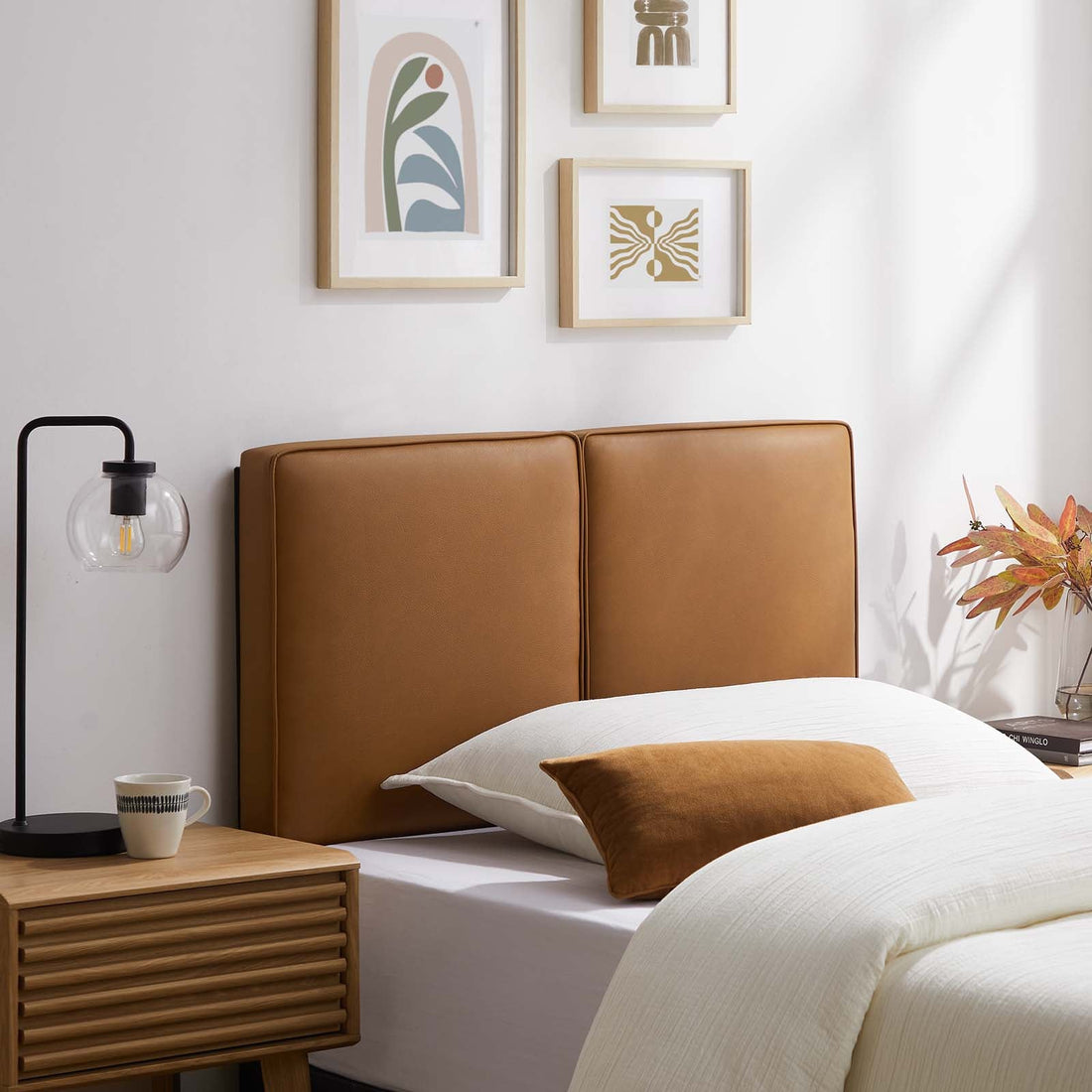 Lindee Vegan Leather Headboard