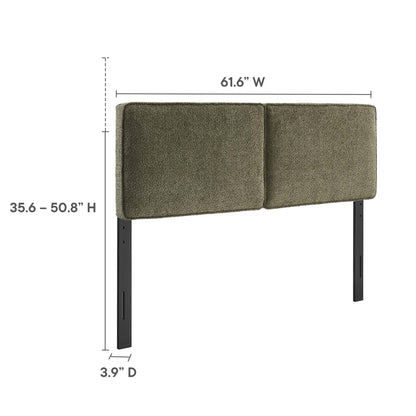 Lindee Boucle Fabric Headboard