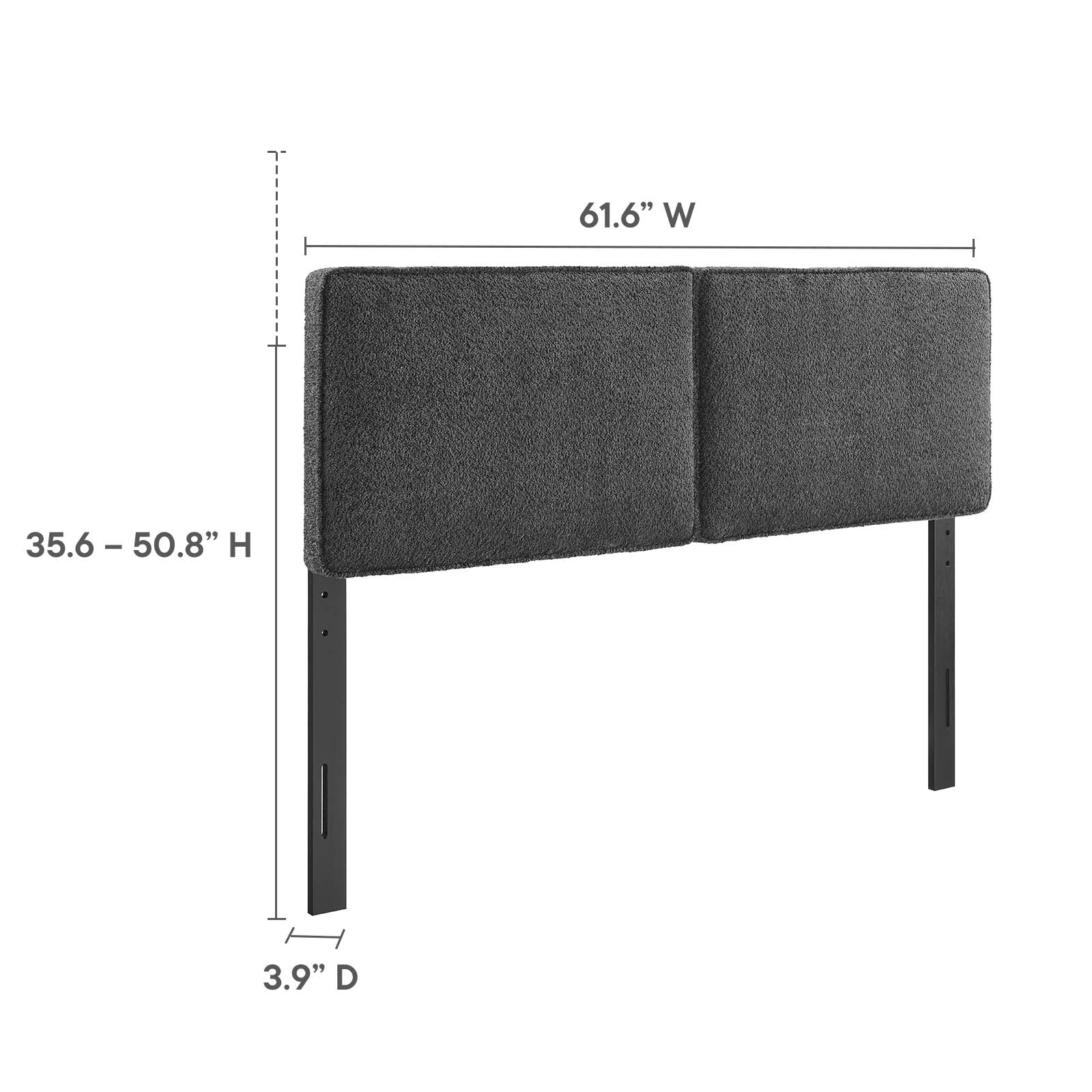 Lindee Boucle Fabric Headboard