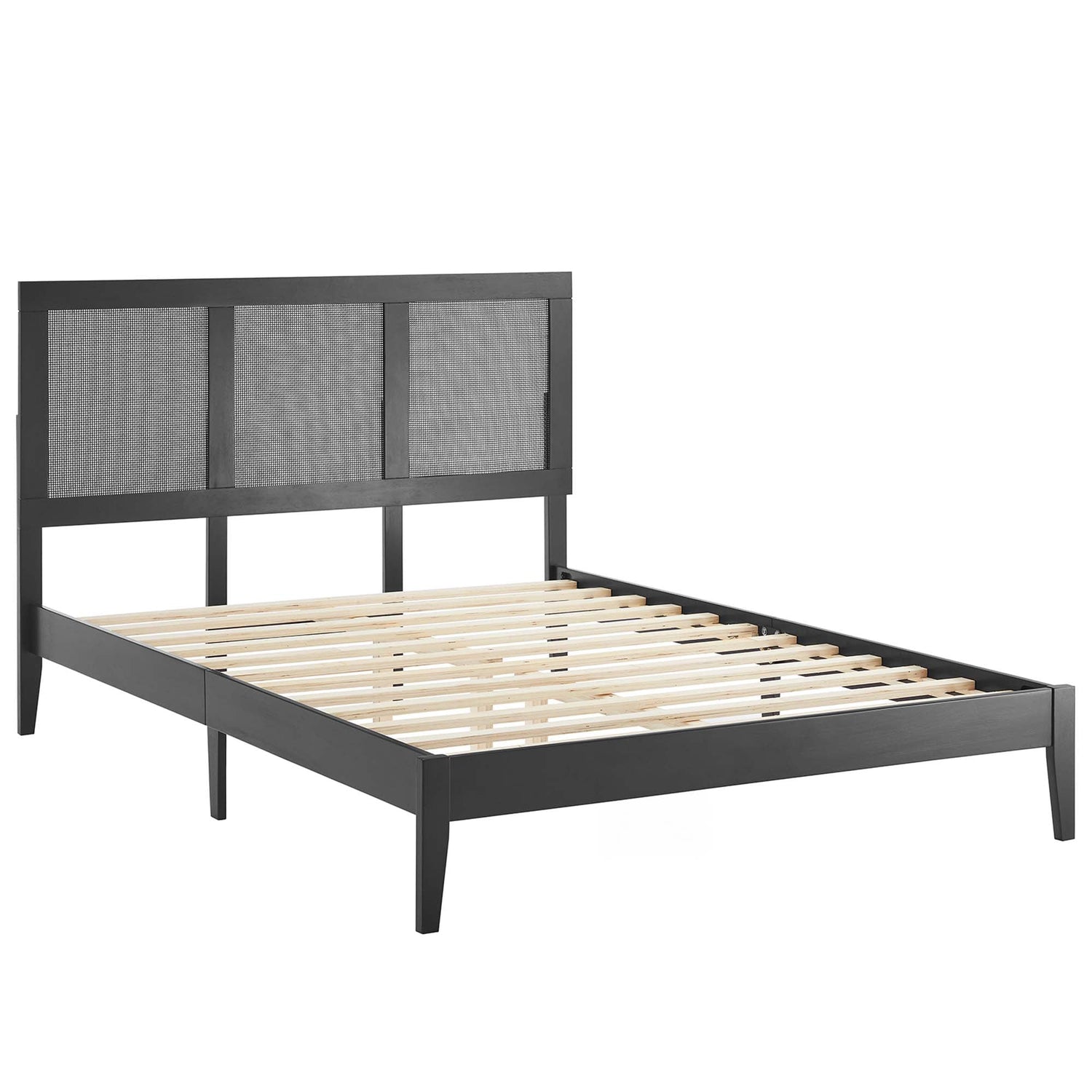 Sirocco Rattan and Wood Platform Bed