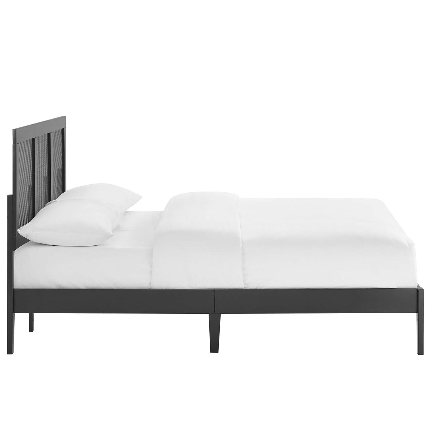 Sirocco Rattan and Wood Platform Bed