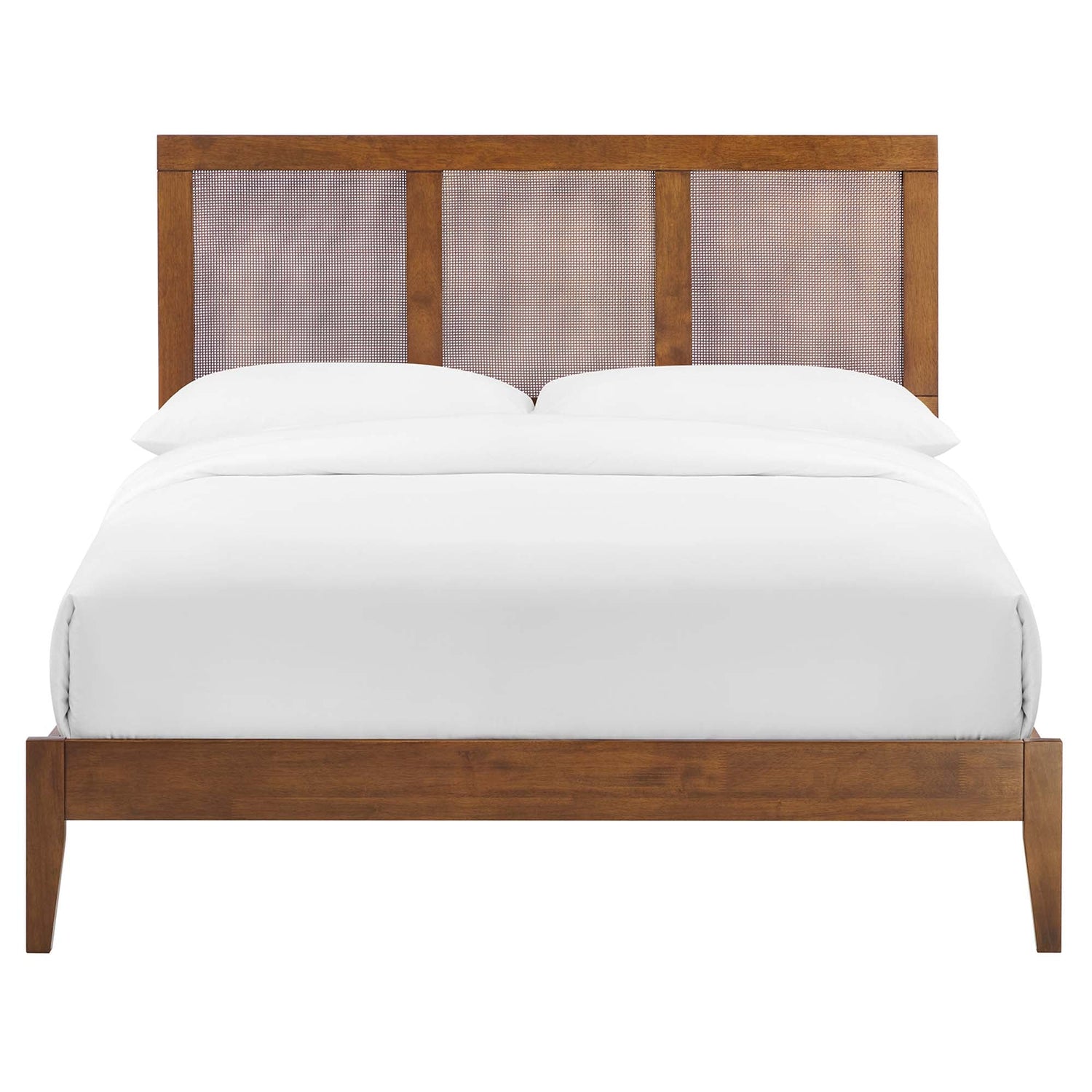 Sirocco Rattan and Wood Platform Bed