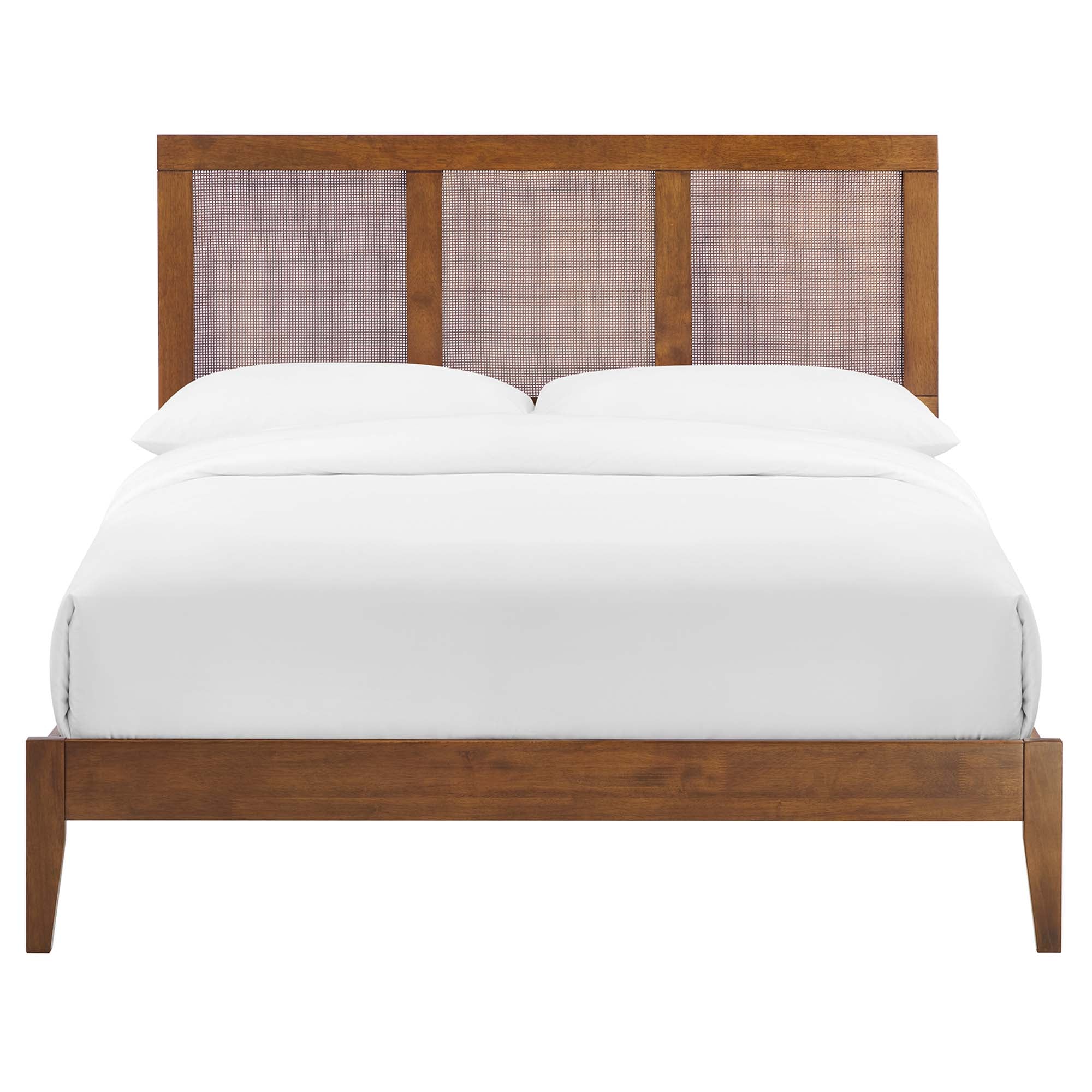 Sirocco Rattan and Wood Platform Bed