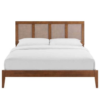 Sirocco Rattan and Wood Platform Bed