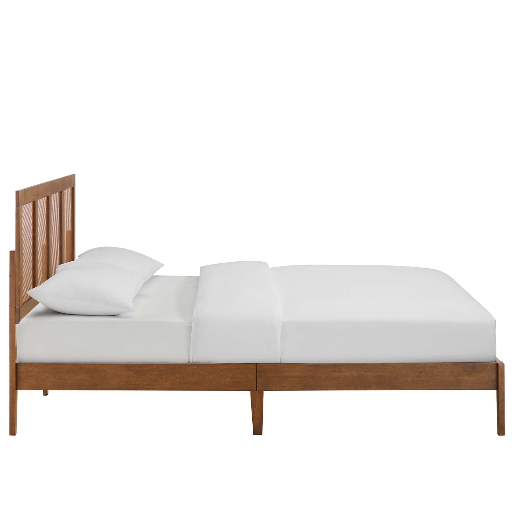 Sirocco Rattan and Wood Platform Bed