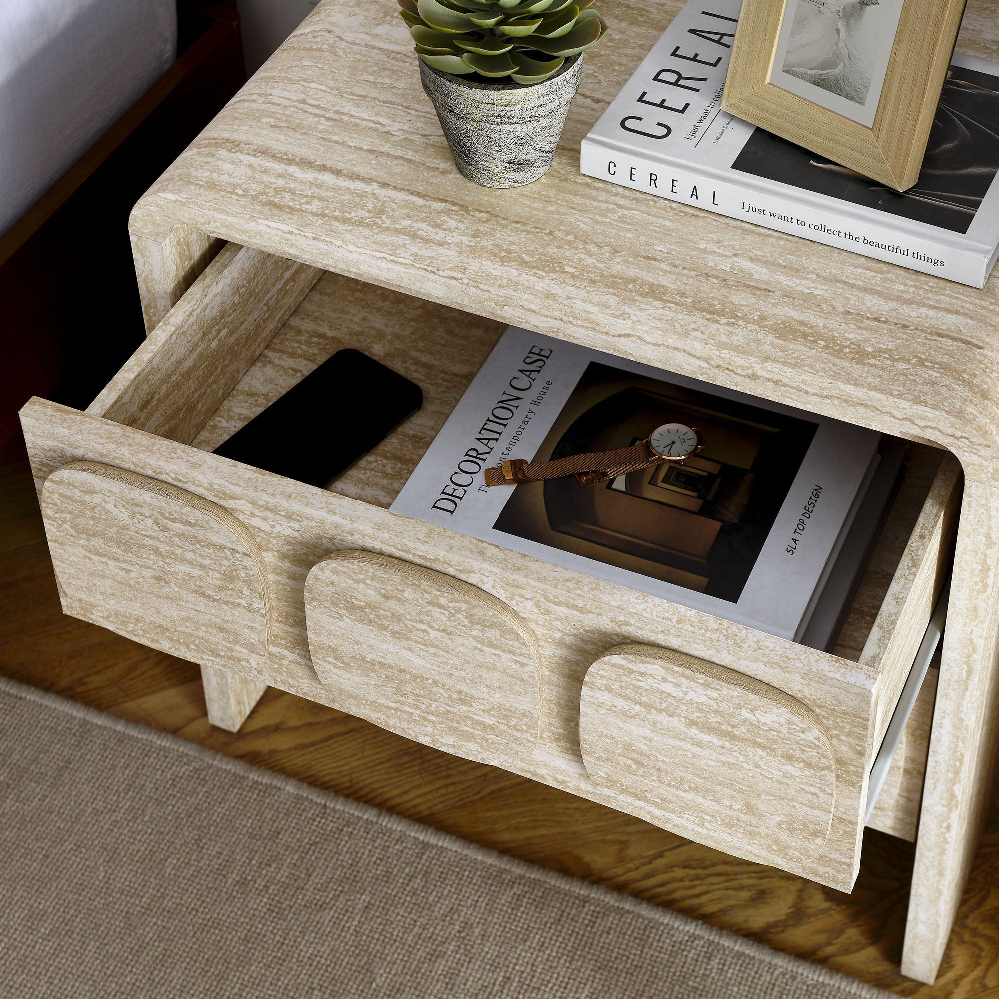 Toscana  2-Drawer  Nightstand