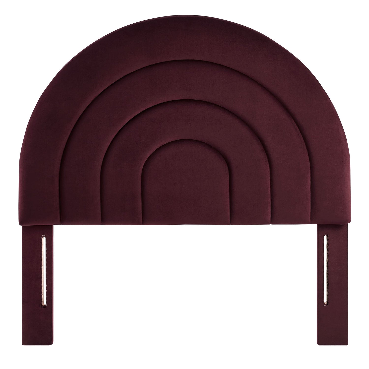 Solana Arched Performance Velvet Headboard By HouseBean