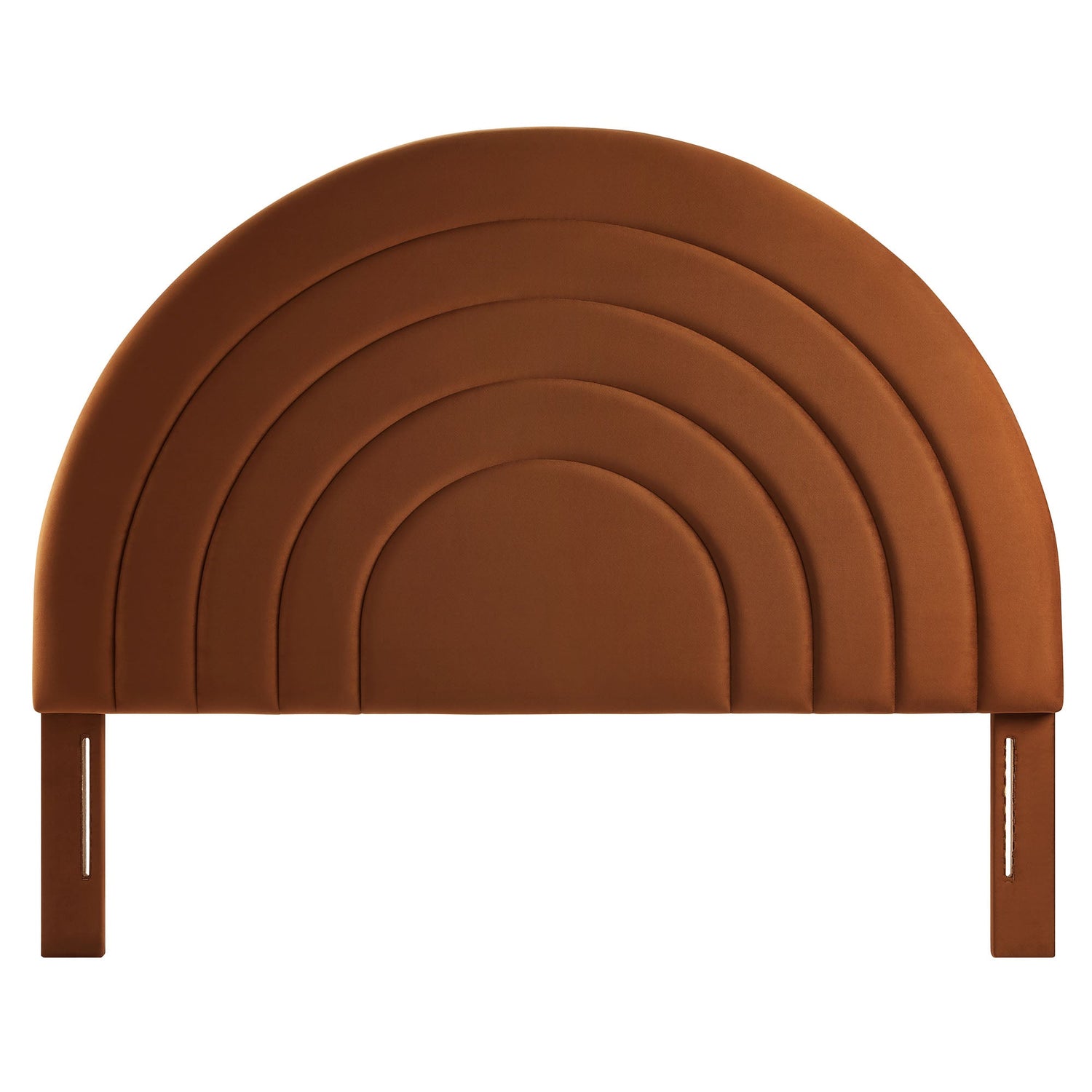 Solana Arched Performance Velvet Headboard By HouseBean