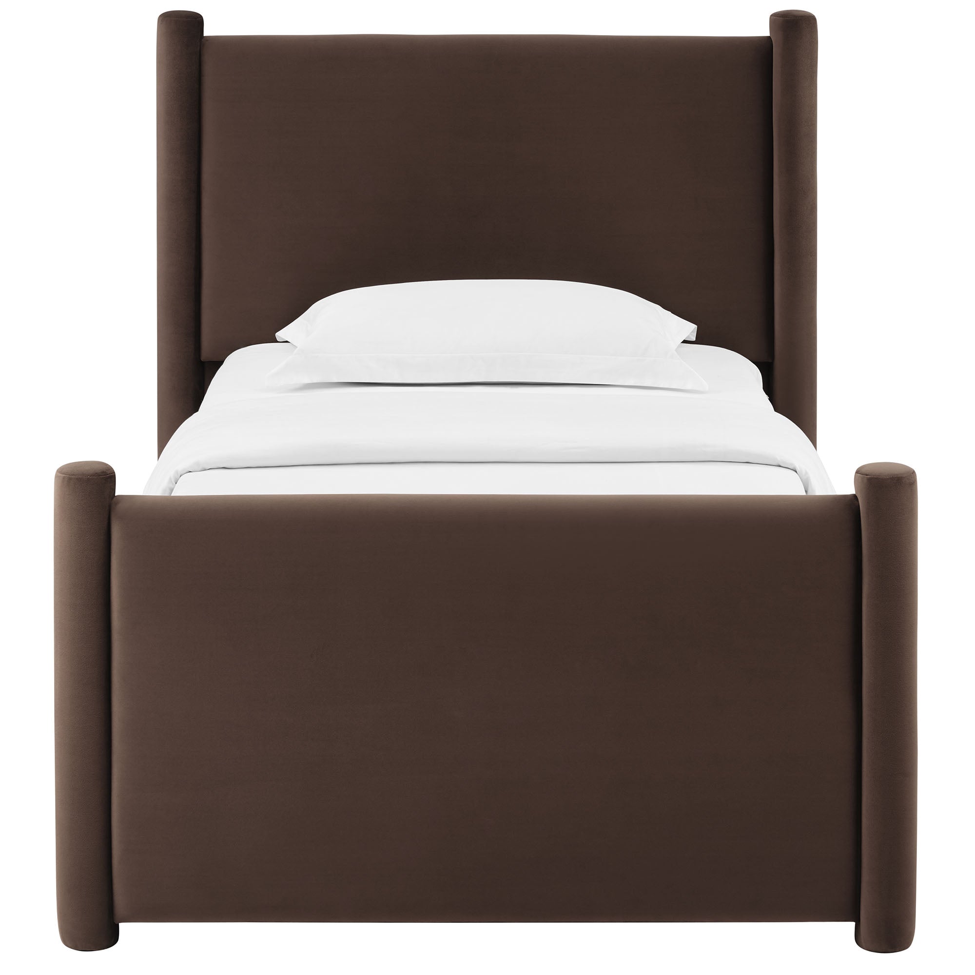 Rael Performance Velvet Platform Bed by Modway