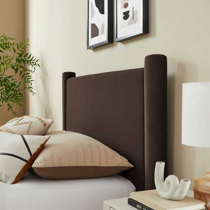 Rael Performance Velvet Platform Bed by Modway