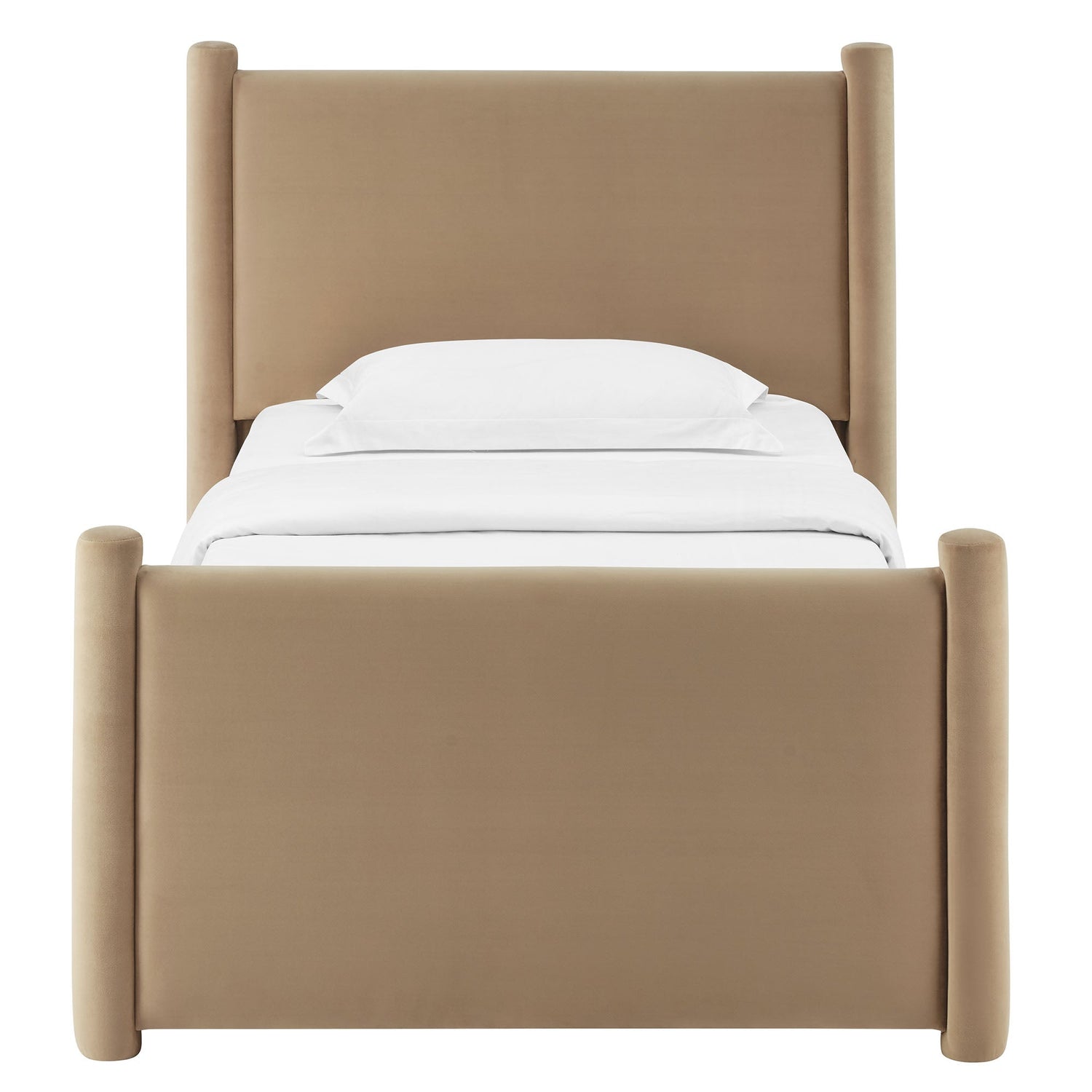 Rael Performance Velvet Platform Bed by Modway