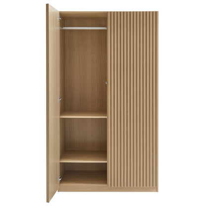 Render 2-Door Wardrobe Closet By HouseBean