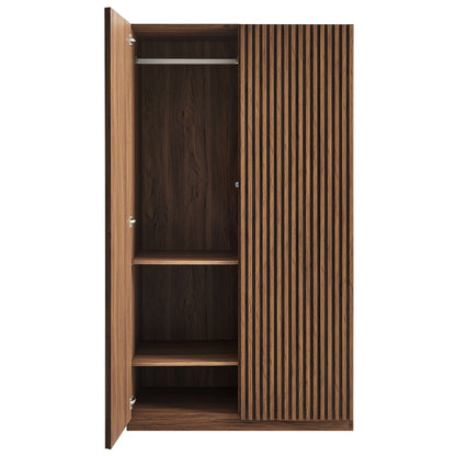 Render 2-Door Wardrobe Closet By HouseBean