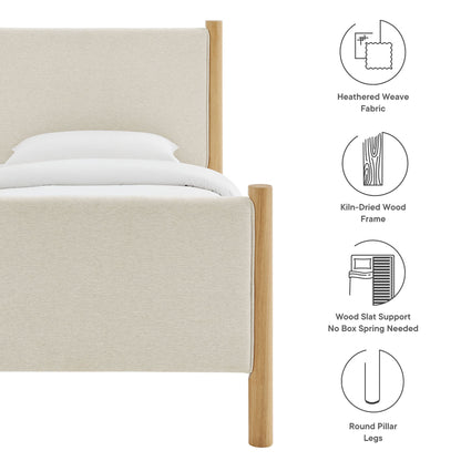 Maven Upholstered Platform Bed by Modway