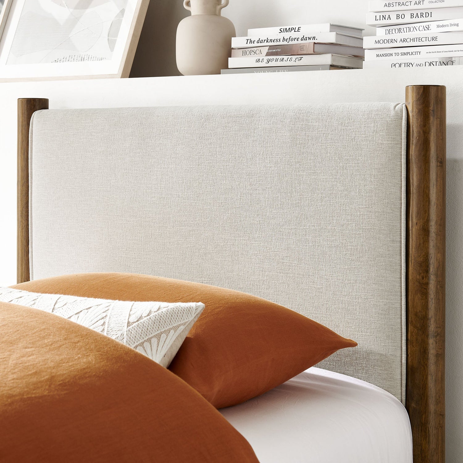 Maven Upholstered Platform Bed by Modway