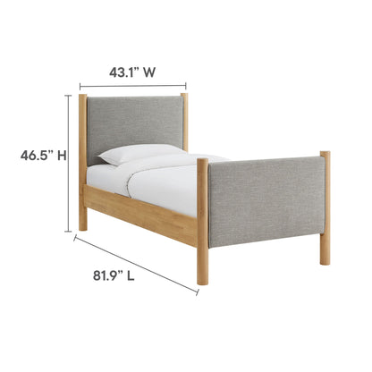Maven Upholstered Platform Bed by Modway