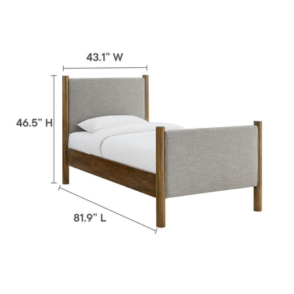 Maven Upholstered Platform Bed by Modway