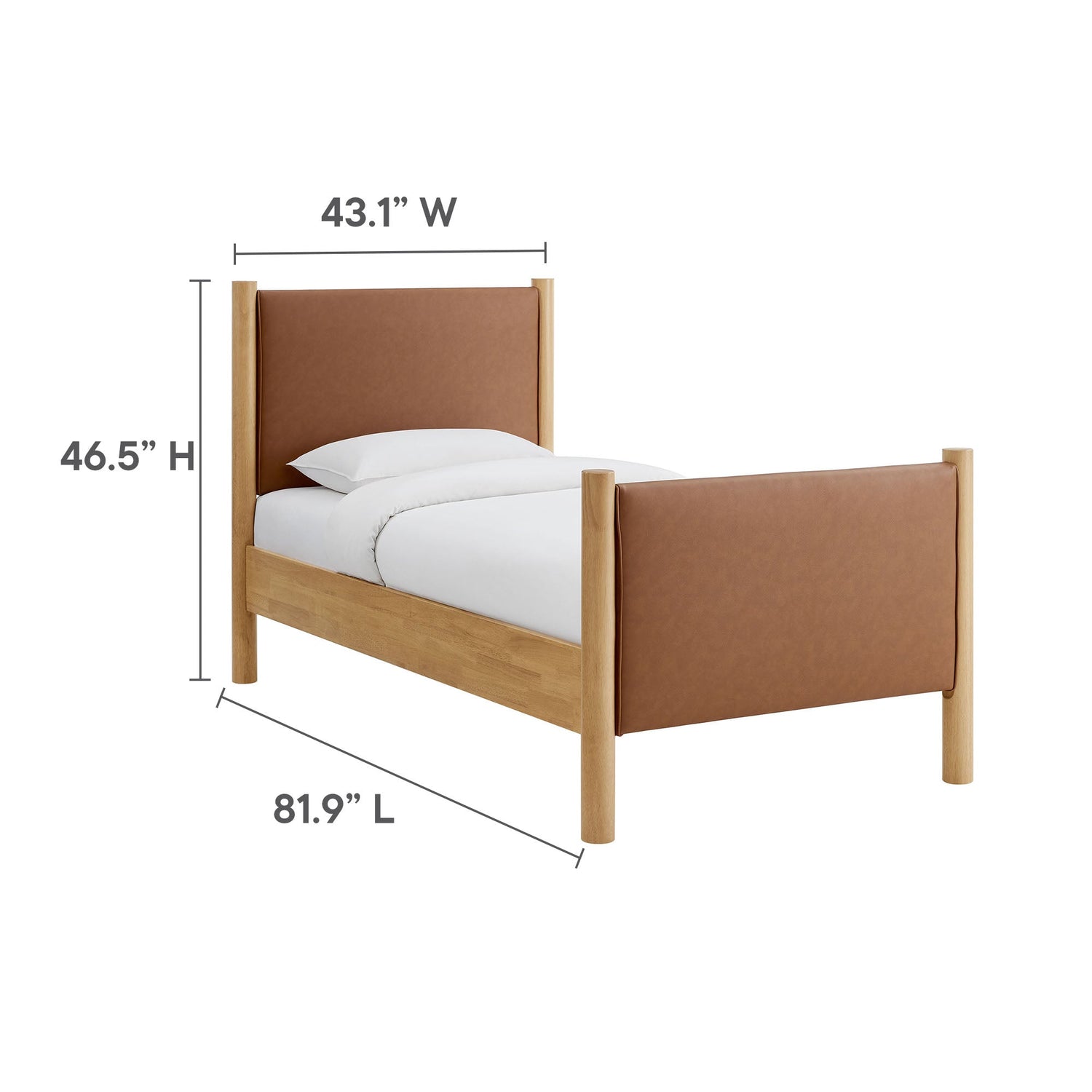 Maven Upholstered Platform Bed by Modway