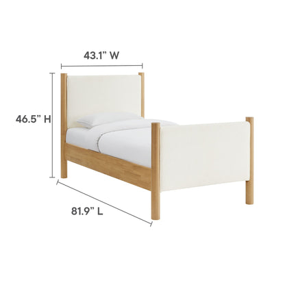Maven Upholstered Platform Bed by Modway