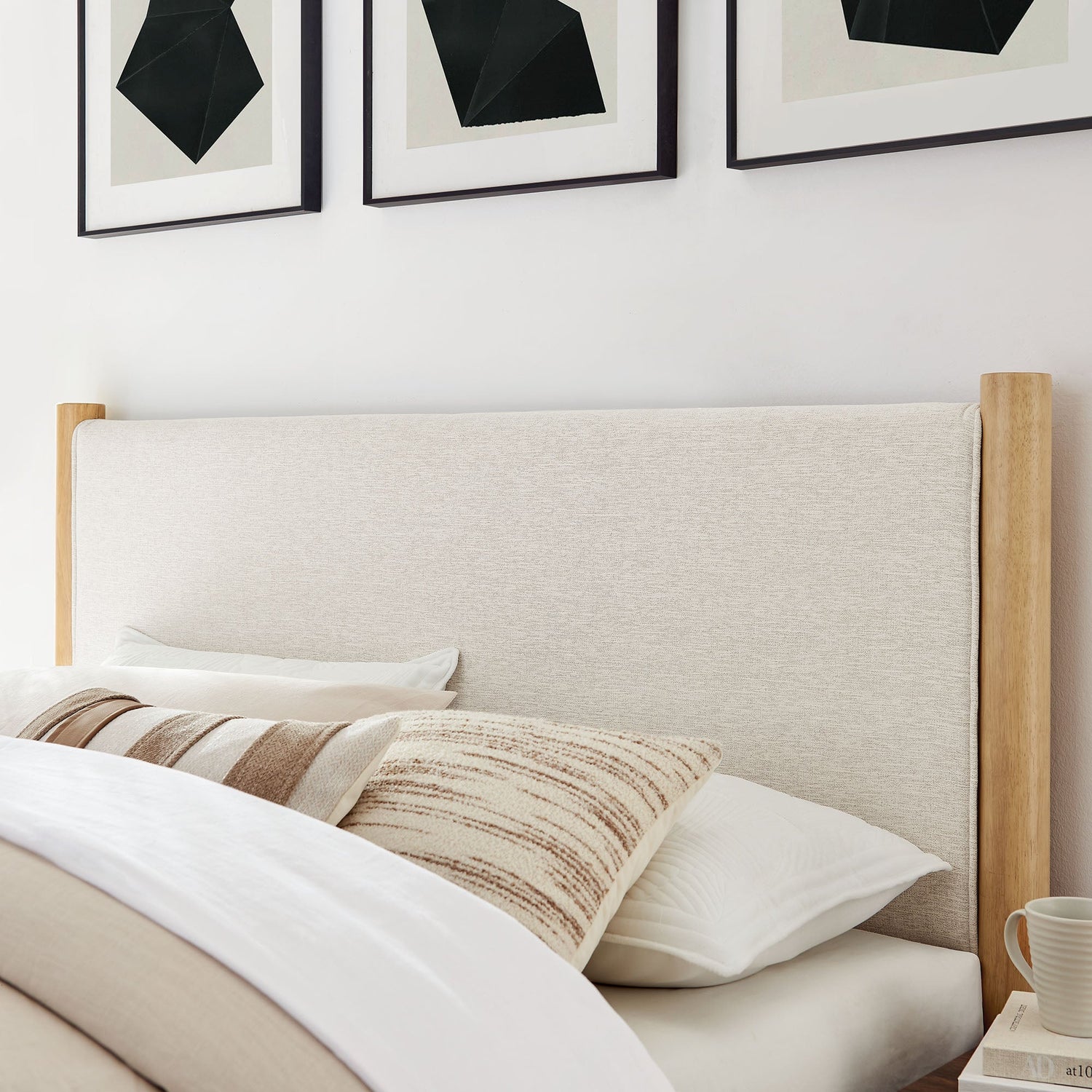Maven Upholstered Platform Bed by Modway