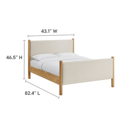 Maven Upholstered Platform Bed by Modway