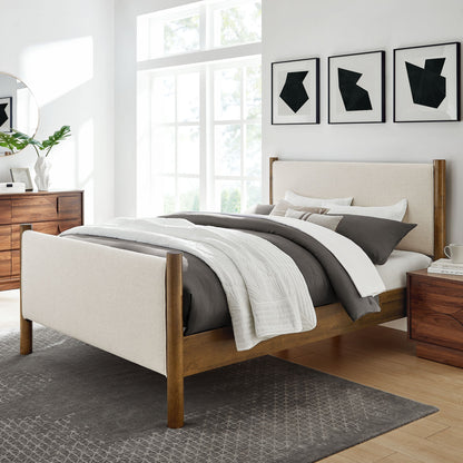 Maven Upholstered Platform Bed by Modway