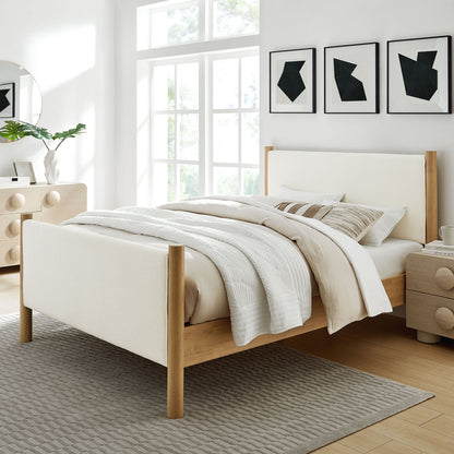 Maven Upholstered Platform Bed by Modway