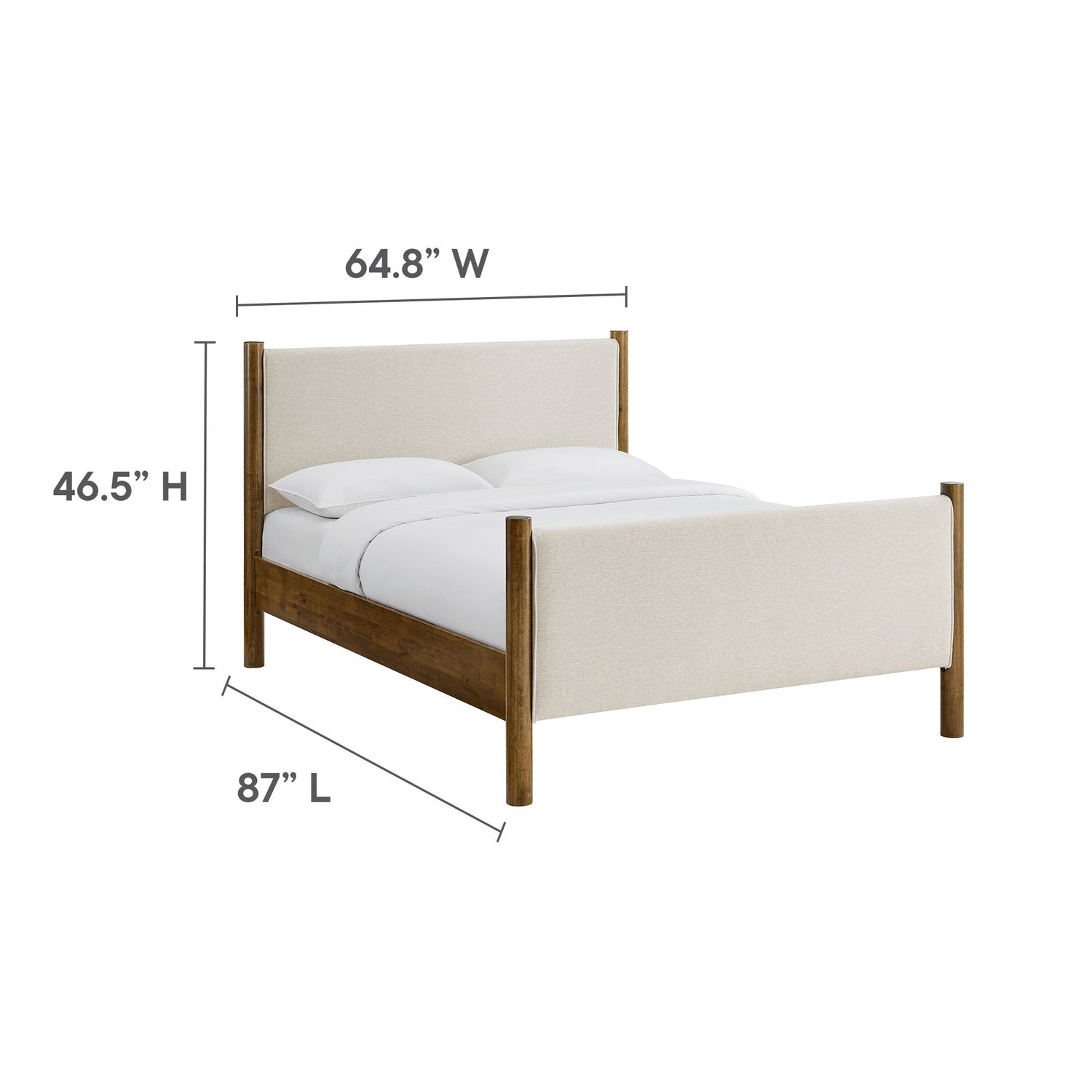 Maven Upholstered Platform Bed by Modway