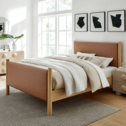 Maven Upholstered Platform Bed by Modway