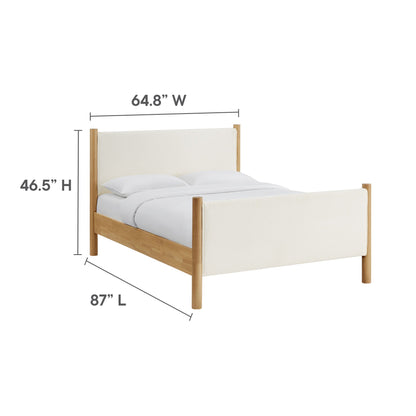 Maven Upholstered Platform Bed by Modway