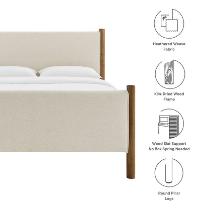 Maven Upholstered Platform Bed by Modway
