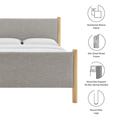Maven Upholstered Platform Bed by Modway