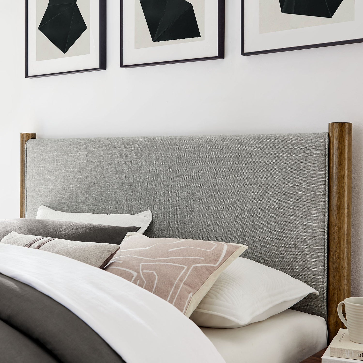 Maven Upholstered Platform Bed by Modway