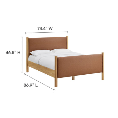 Maven Upholstered Platform Bed by Modway