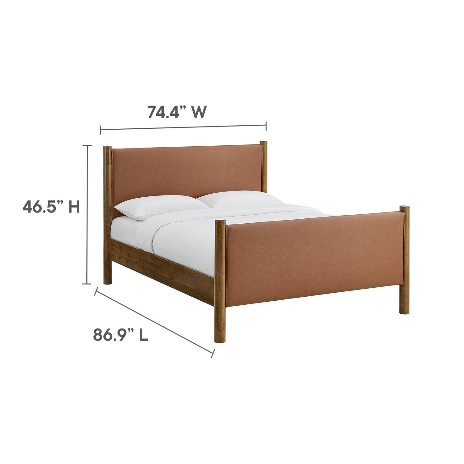 Maven Upholstered Platform Bed by Modway