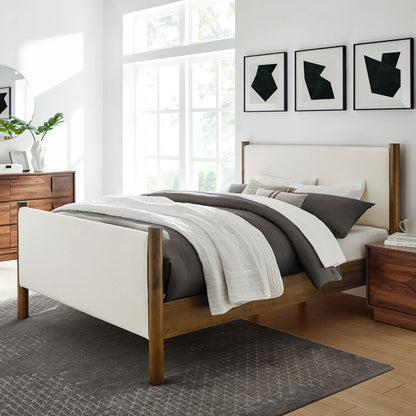 Maven Upholstered Platform Bed by Modway