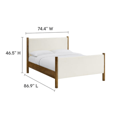 Maven Upholstered Platform Bed by Modway