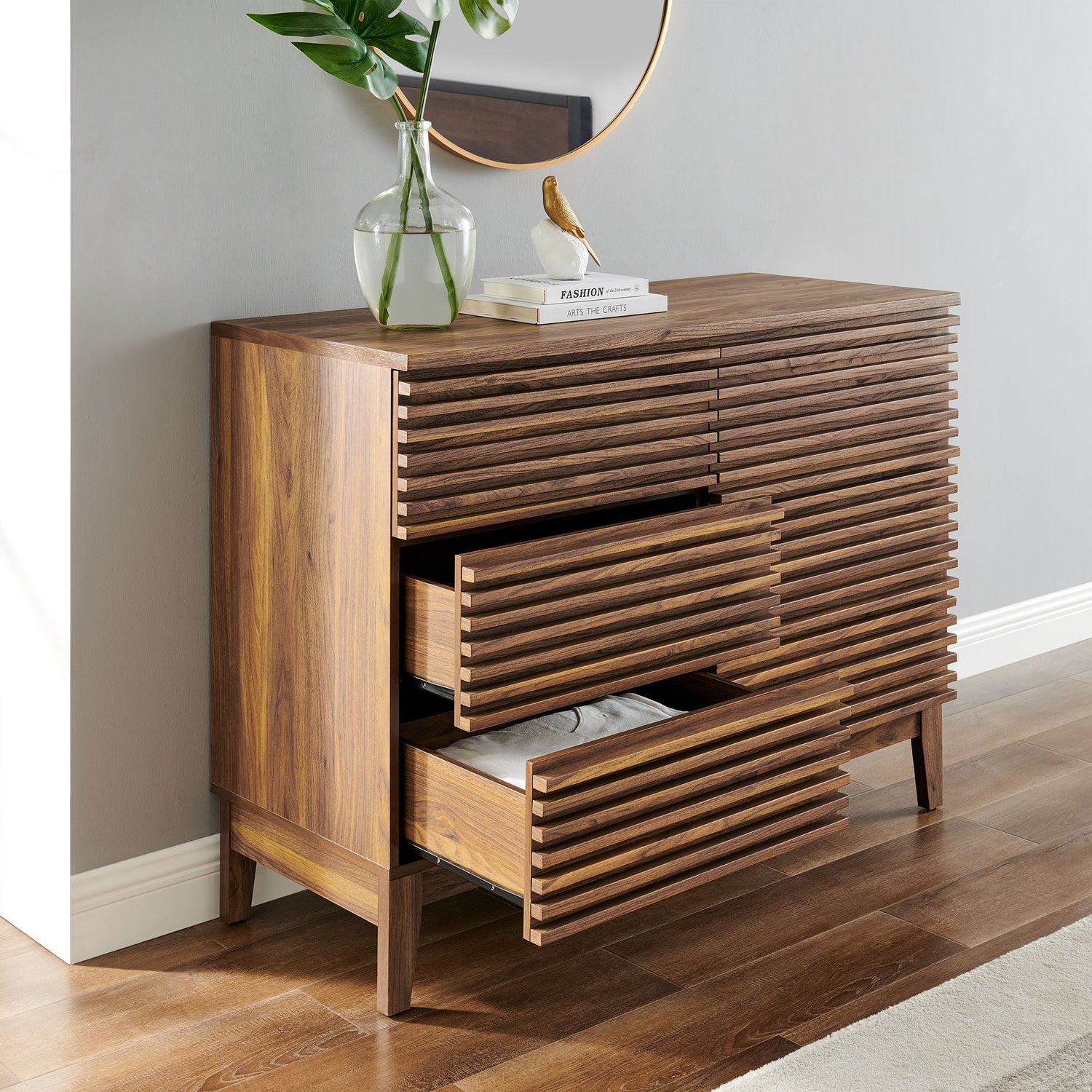 Render 47‚Äö√Ñ√π 6-Drawer Dresser By HouseBean