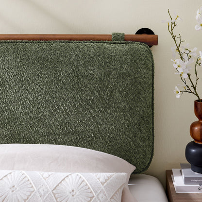 Anela Wall-Mounted Upholstered Headboard By HouseBean