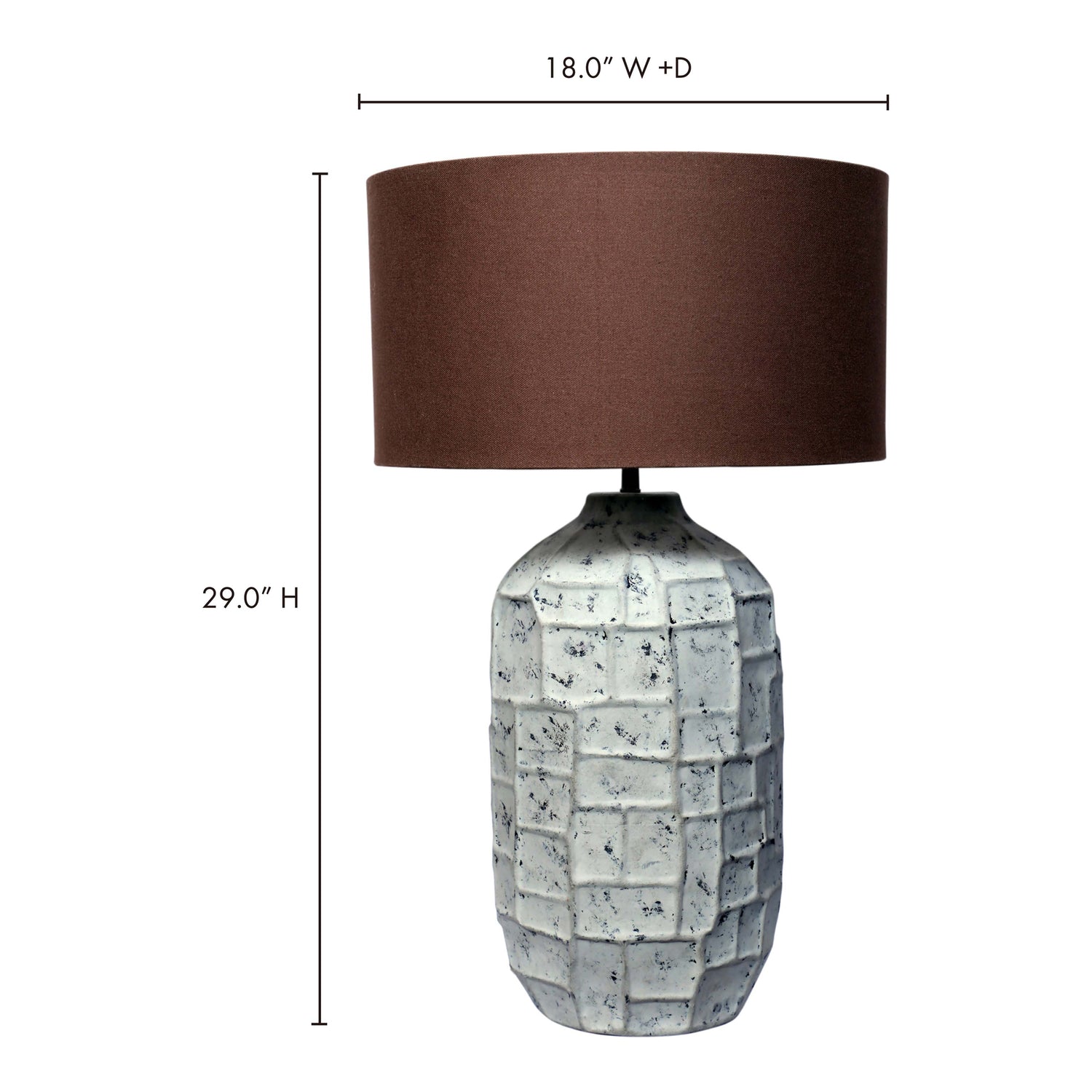 Rennie Lamp Table Lamps, Grey / Brass