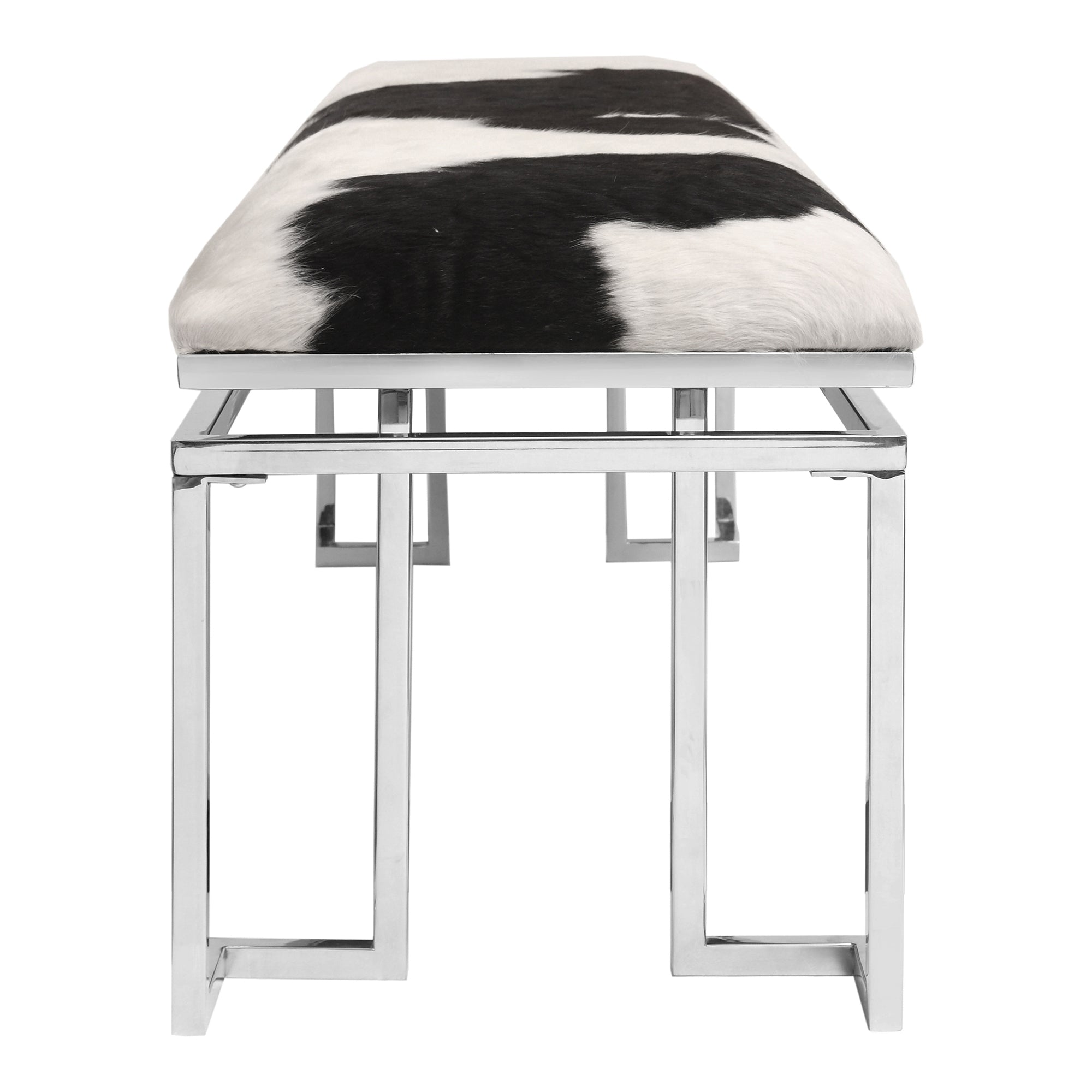 Appa Stool Square Stools, Silver / Stainless Steel Frame