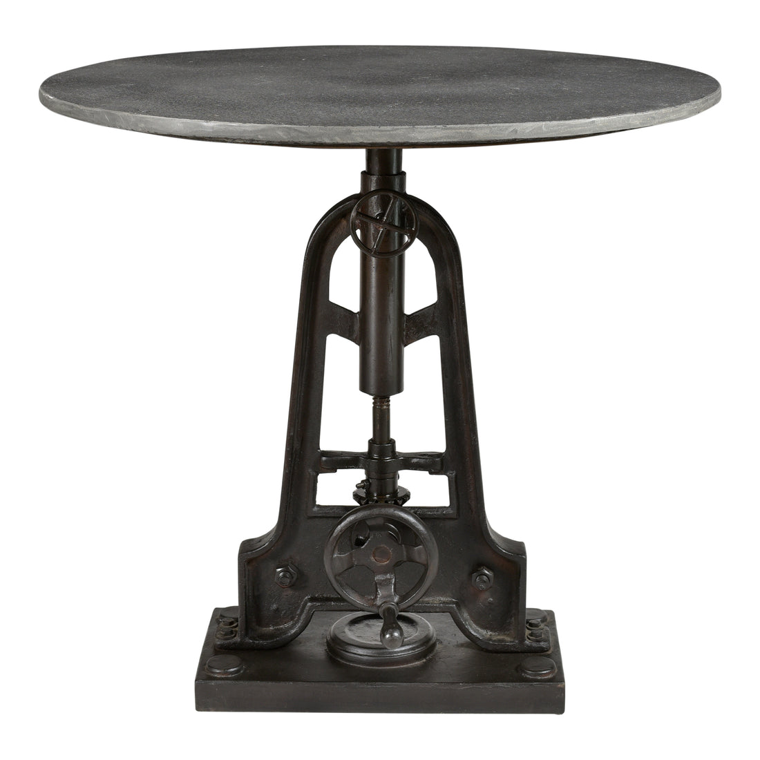 Tovar Dining Table Black Marble Dining Tables, Black / Metal Base